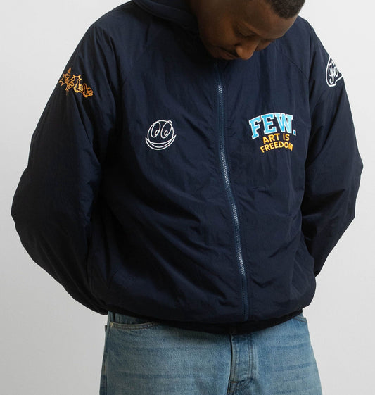 Dark blue sports jacket